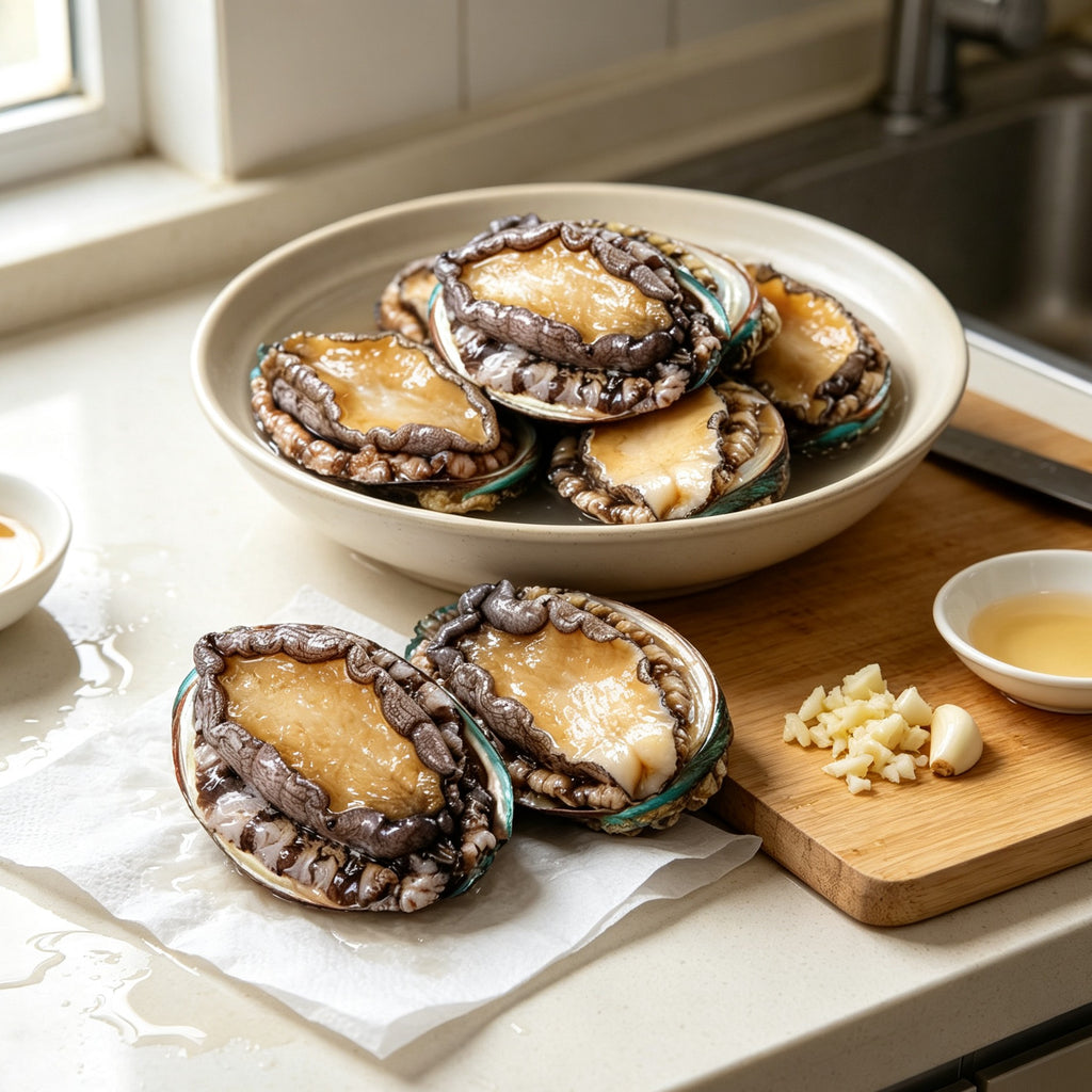 Fresh Premium Abalone Meat Selection