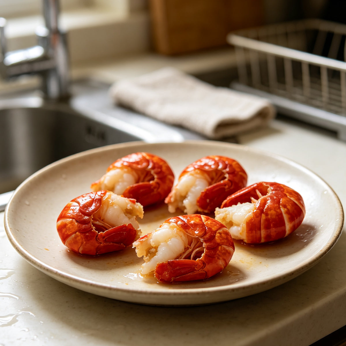 Fresh Boiled Crawfish Clusters Delight